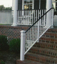 Residential Railings - Chesapeake Fence & Awning Co.