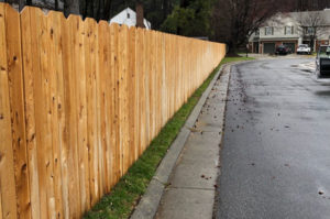 Residential Fencing Wood